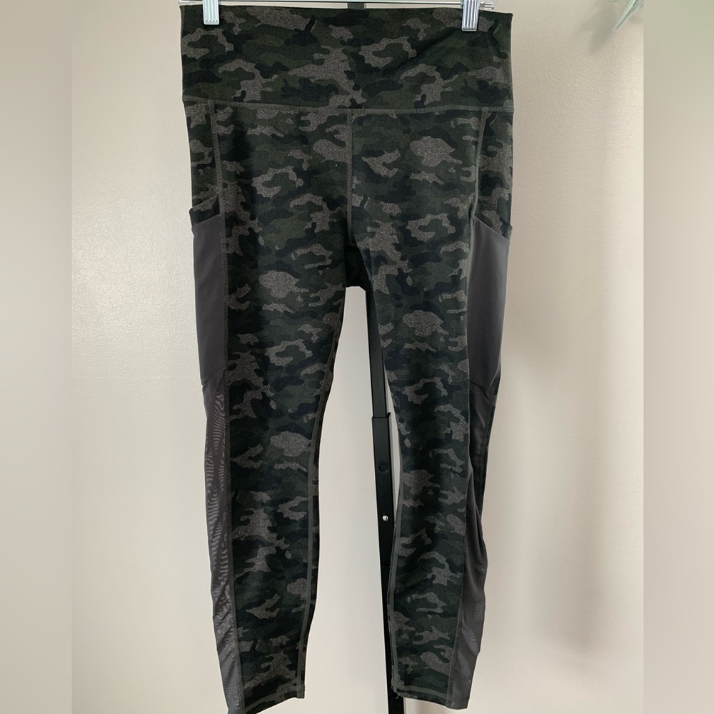 Fabletics Camouflage Leggings with Side Pockets